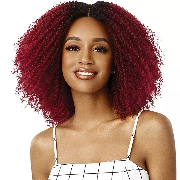 Outre Big Beautiful Hair Swiss Lace Front Wig - 4B CROWN CURLS