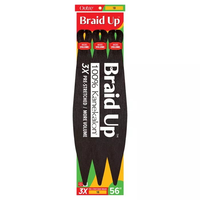 Outre Braid Up Crochet Braid - PRE-STRETCHED BRAID 3X 46", 56"
