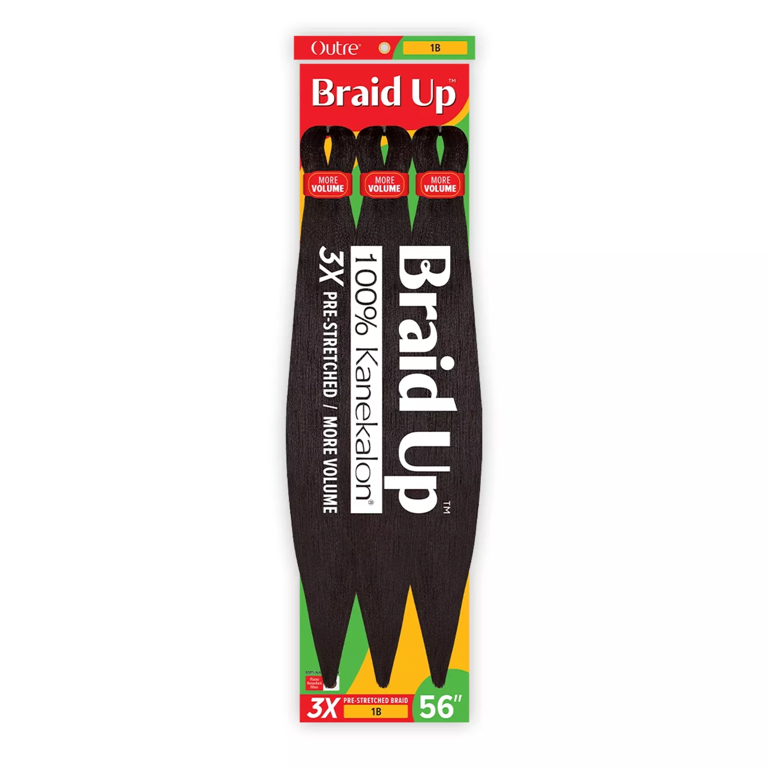 Outre Braids Braid Up Kanekalon 3X Pre StretchedBraid 56"
