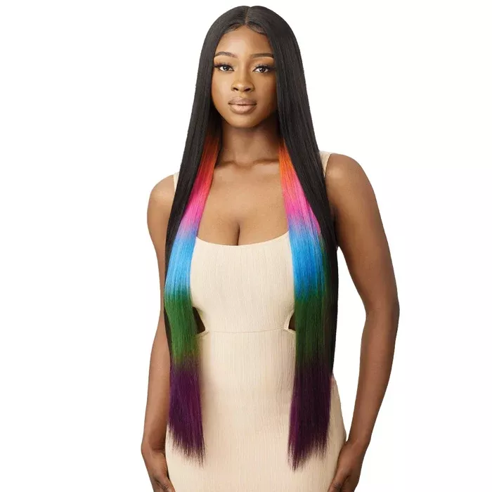 Outre Color Bomb HD Transparent Lace Front Wig - KIMISHA
