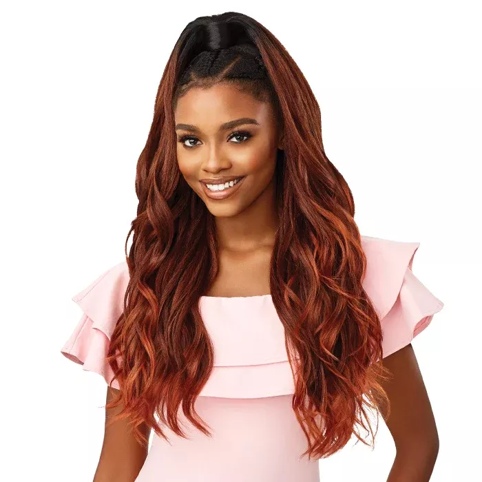 Outre Converti Cap + Wrap Pony Half Wig - SUNSHINE & ME