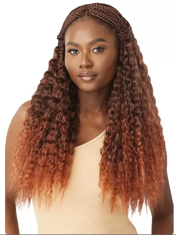 OUTRE CROCHET BRAID X-PRESSION TWISTED UP - WET & WAVY VIBE BOX BRAID 22 "