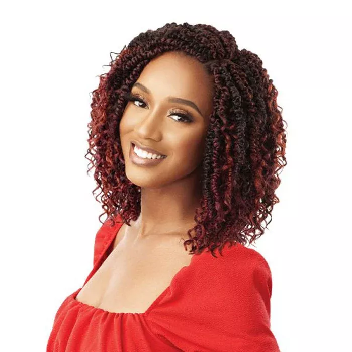 Outre Crochet Braids X-Pression Twisted Up 2X Boho Wavy Bombtwist 10"