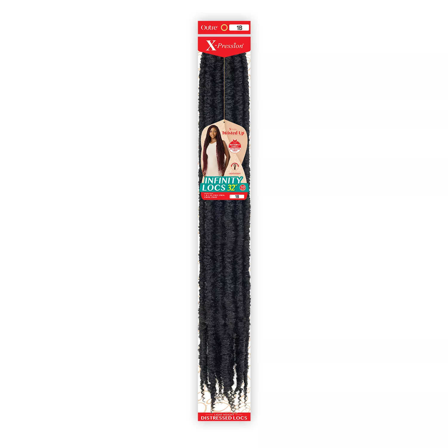 Outre Crochet Braids X-Pression Twisted Up Infinity Locs 32"