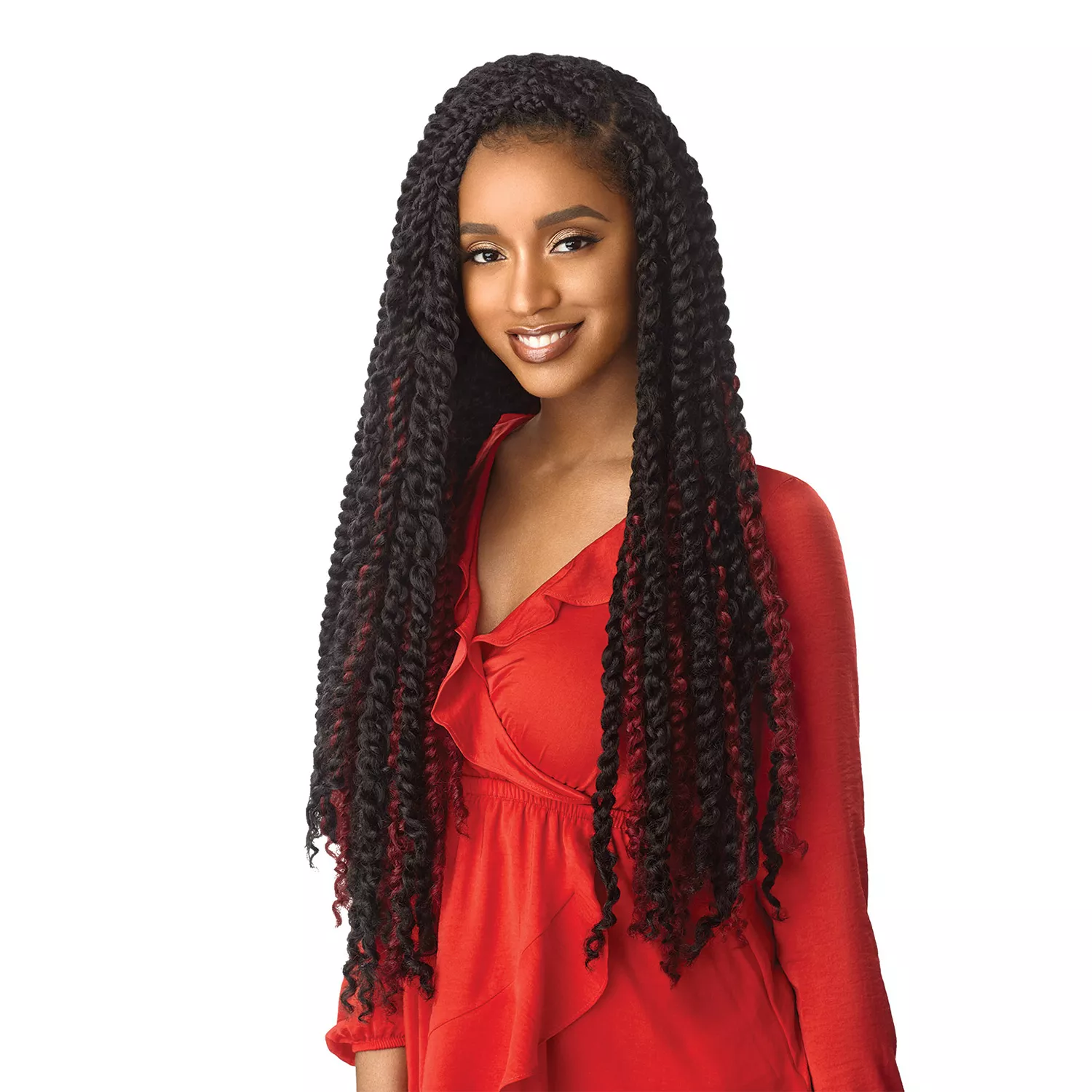 Outre Crochet Braids X-Pression Twisted Up Passion Bohemian Curl 24"