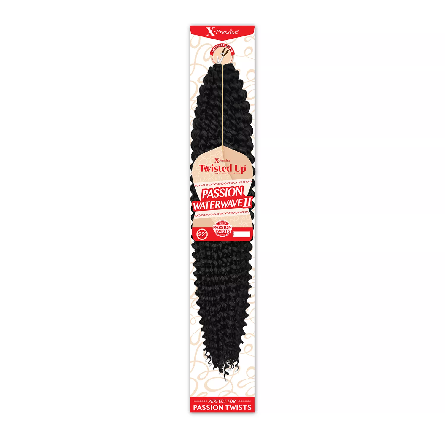 Outre Crochet Braids X-Pression Twisted Up Passion Water Wave II 22"