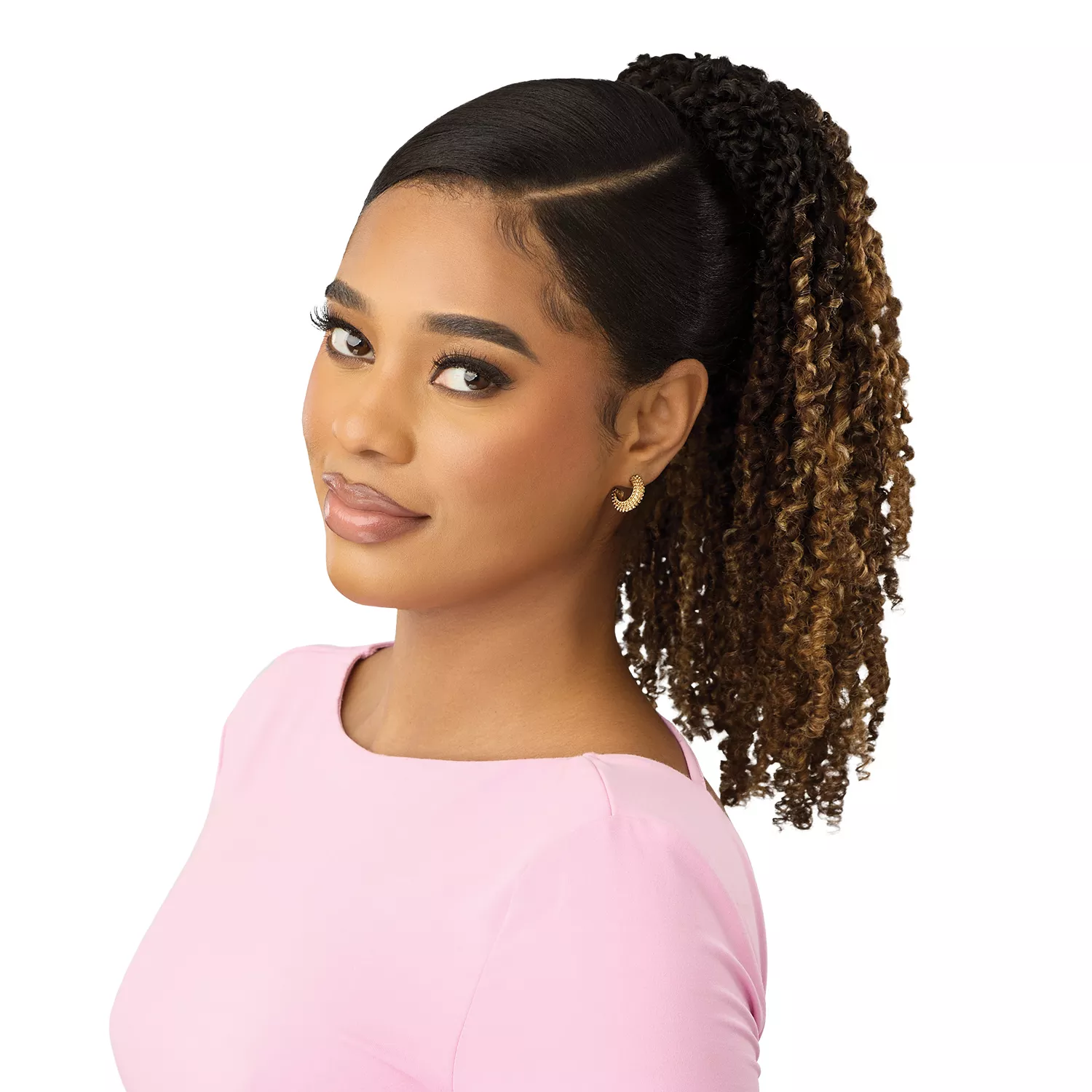 Outre Drawstring Ponytail Pretty Quick Pony Yanki Curl 14"