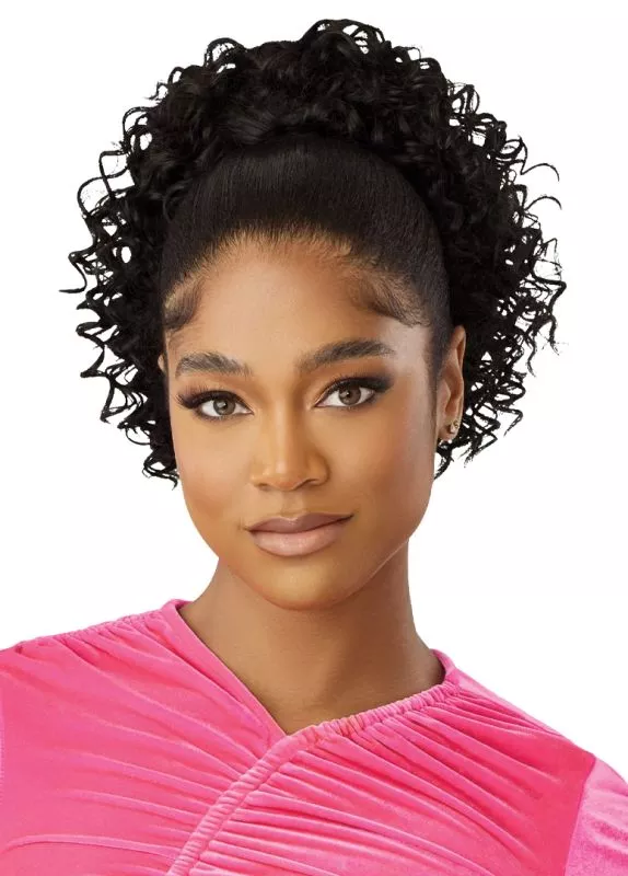 OUTRE DRAWSTRING PRETTY QUICK PONYTAIL - CORRIE