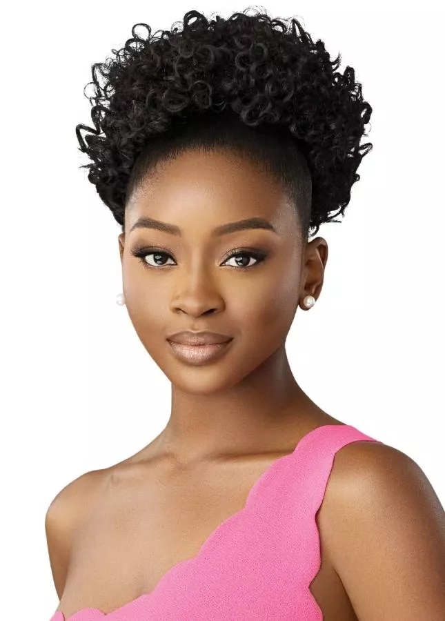 OUTRE DRAWSTRING PRETTY QUICK PONYTAIL - CURLY PUFF