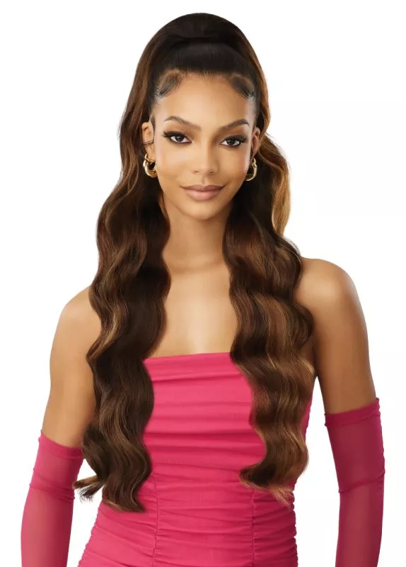 OUTRE DRAWSTRING PRETTY QUICK PONYTAIL - LYLA