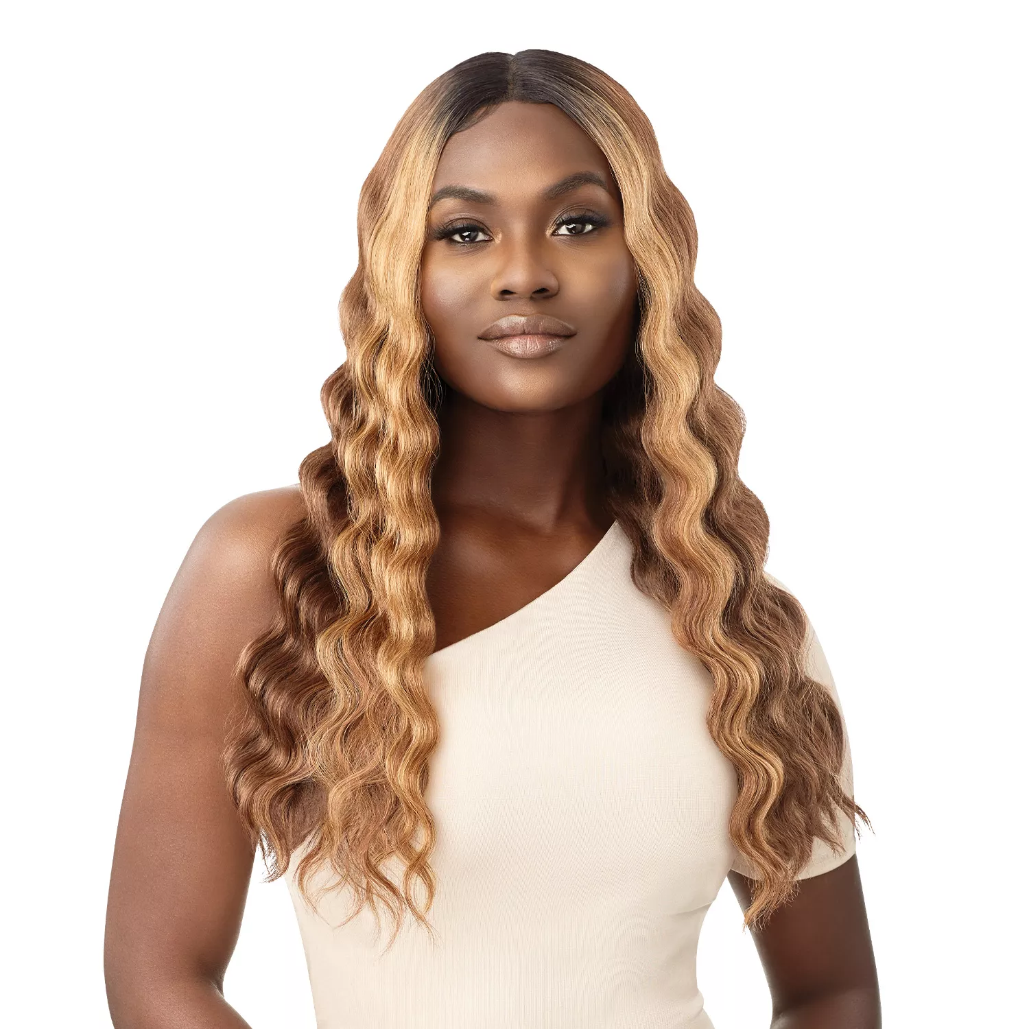 Outre HD Lace Front Wig Crimp Wave Style Sonya