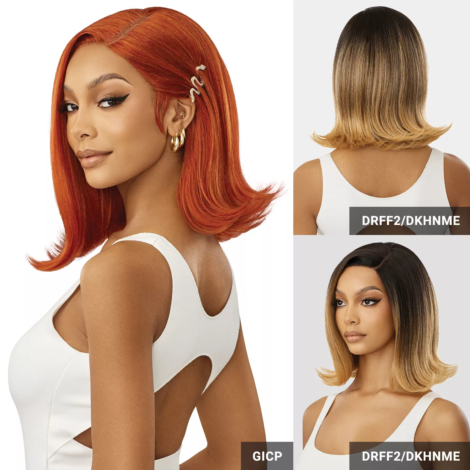 Outre HD Lace Front Wig Glueless Carmel