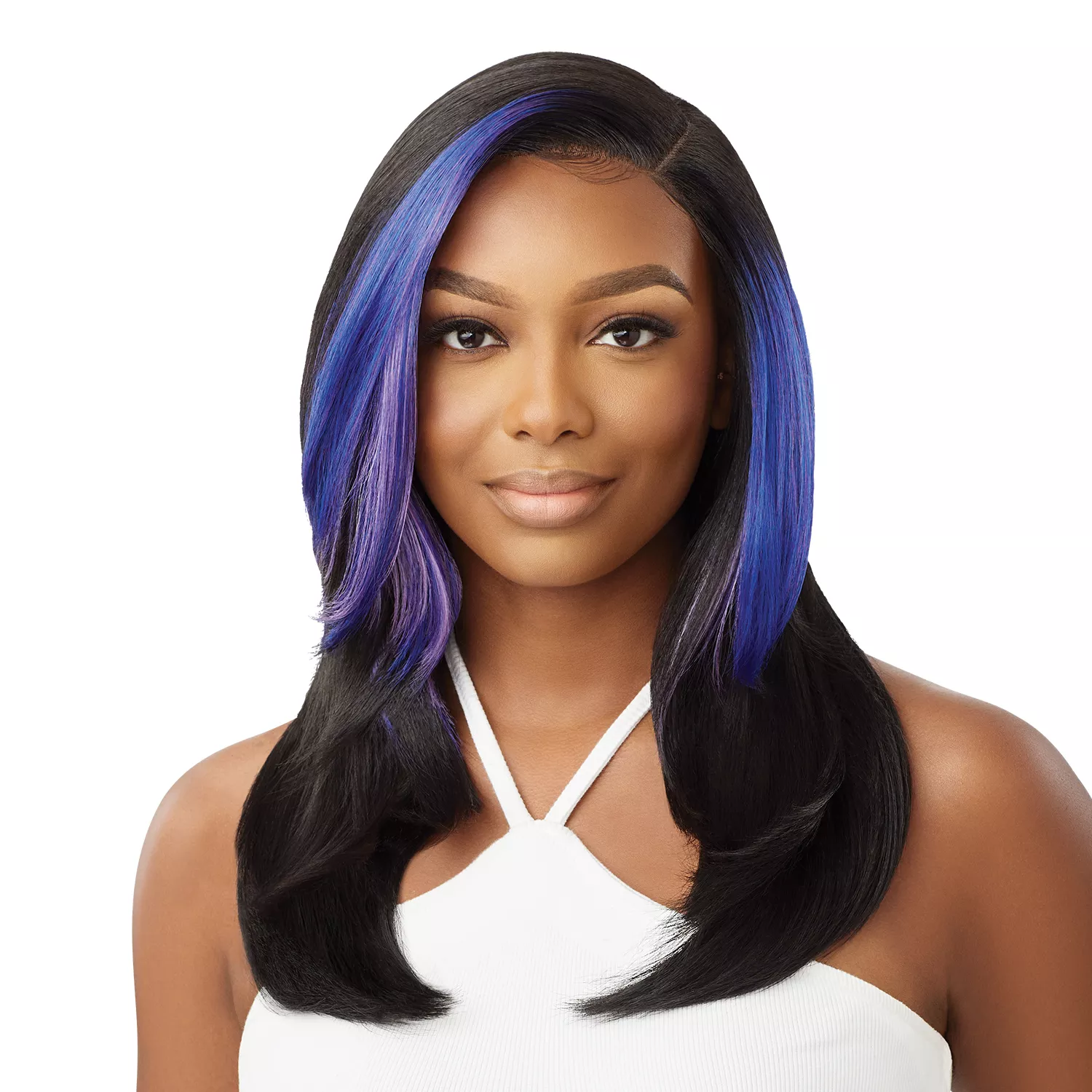 Outre HD Lace Front Wig Glueless SleekLay Deep C Lace Part Etina