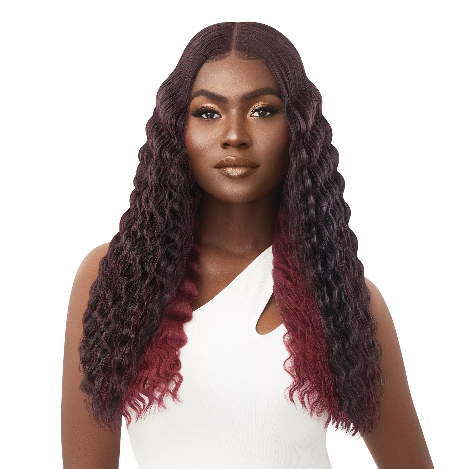 Outre HD Lace Front Wig SleekLay Part Perla