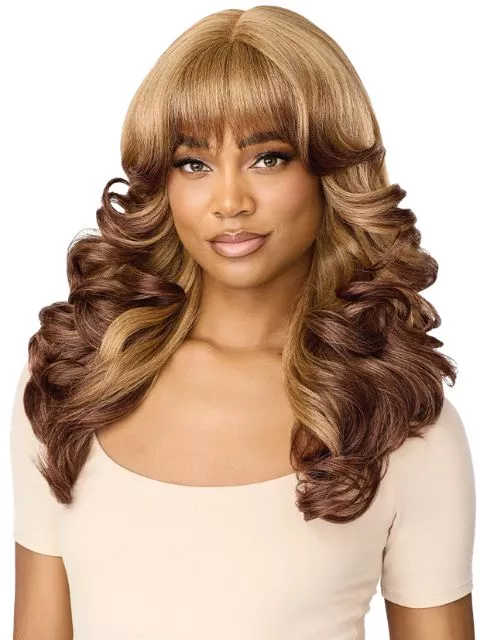 Outre HD Transparent Glueless Lace Front Wig – BELLISSA