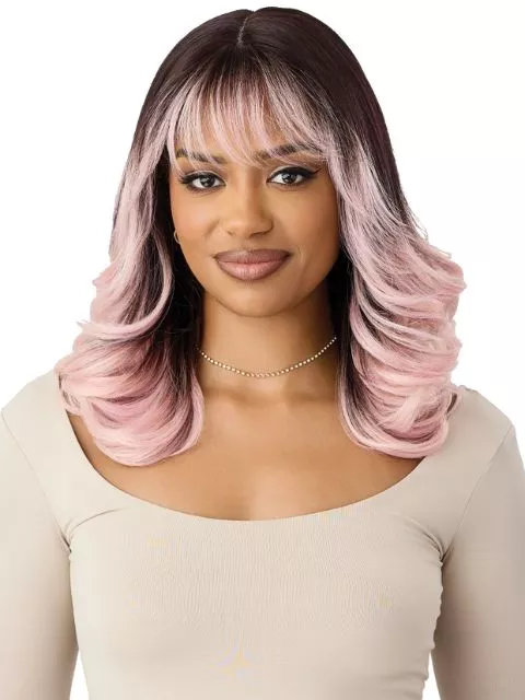 Outre HD Transparent Glueless Lace Front Wig – DAMALI