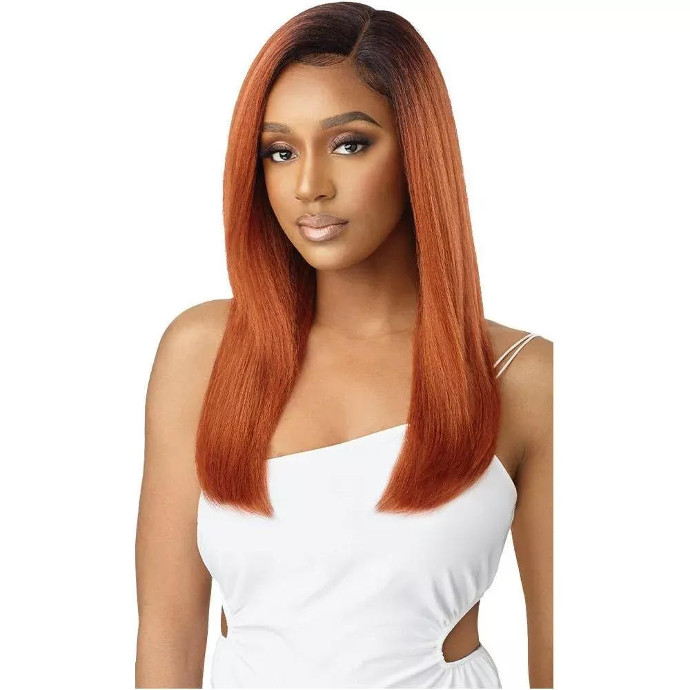 Outre Lace Front Synthetic Lace Wig - Natural Yaki 22"