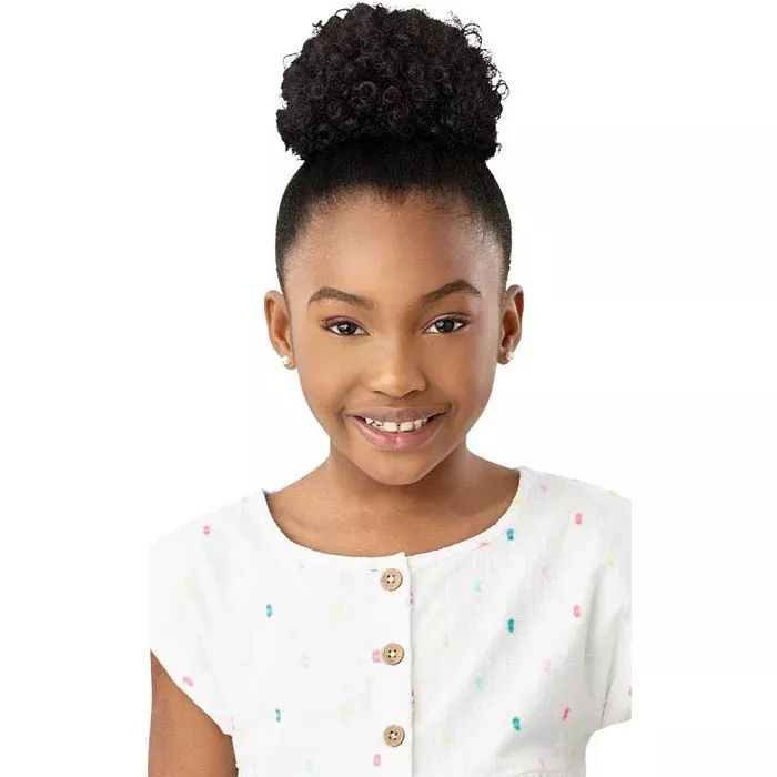 Outre Lil Looks Drawstring Ponytail – MINI COILY PUFF