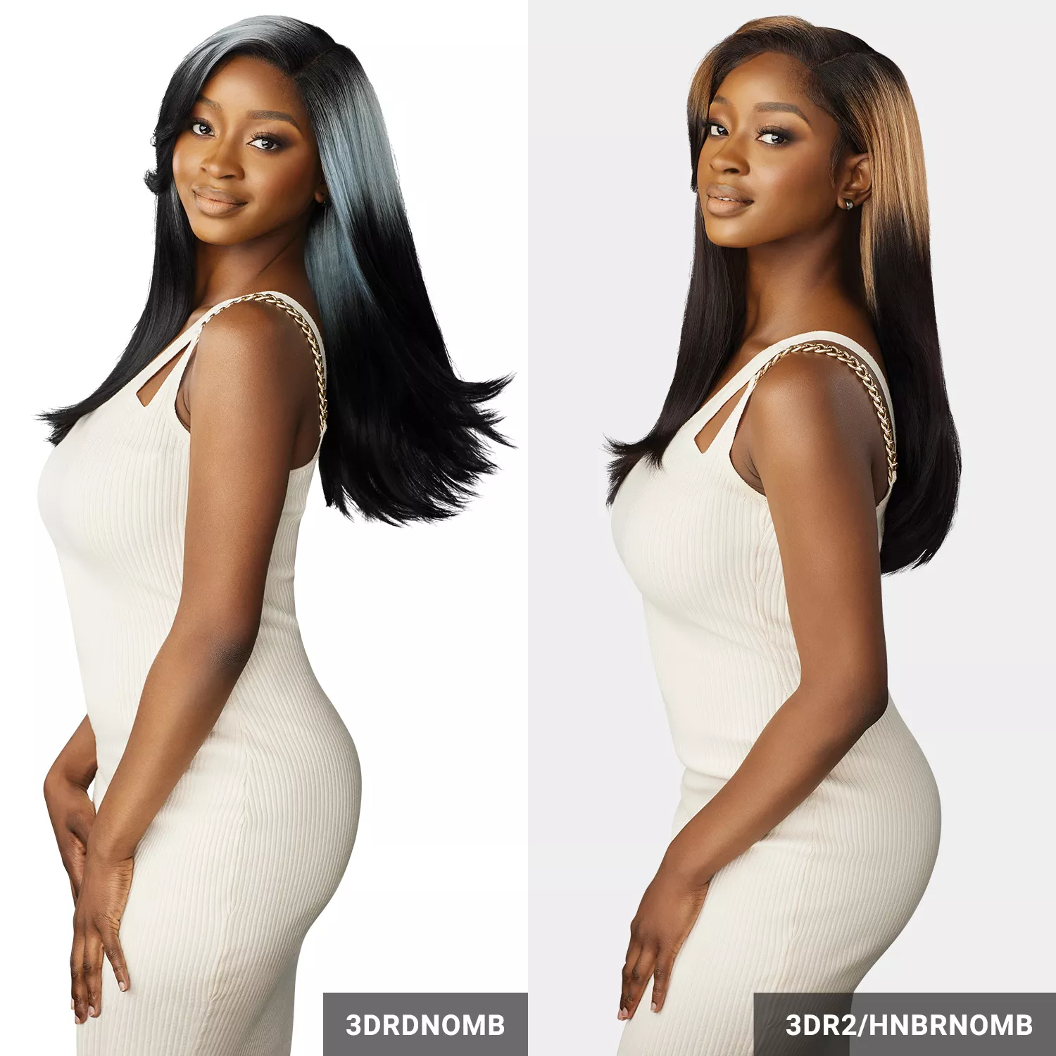 Outre Melted Hairline Glueless HD Lace Front Wig Amelia