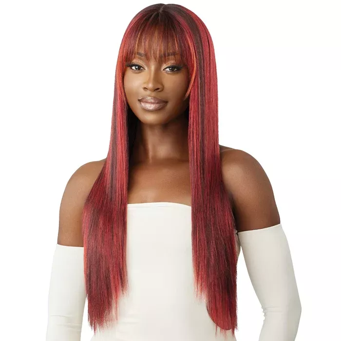 Outre Melted Hairline Glueless HD Lace Front Wig – LAILA – Pre-Styled Bangs