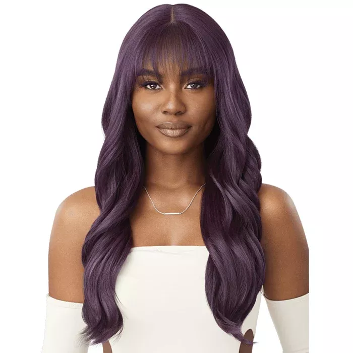 Outre Melted Hairline Glueless HD Lace Front Wig – MATILDA – Pre-Styled Bangs