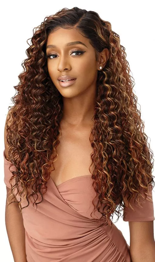 OUTRE MELTED HAIRLINE SYNTHETIC LACE FRONT WIG - CONSTANZA