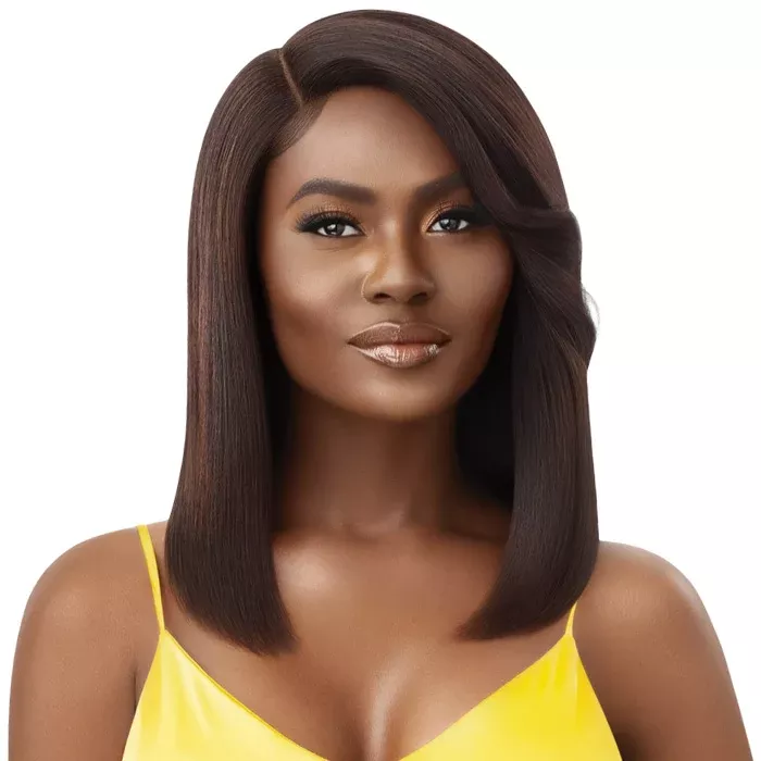 Outre My Tresses Gold Label 100% Unprocessed Human Hair HD Lace Front Wig – AMITA