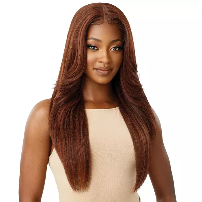 Outre Pre-Plucked HD Transparent Lace Front Wig - KIMORA