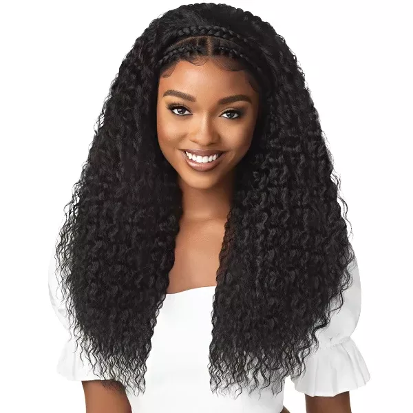 Outre Pre-Styled Synthetic HD Lace Wig - HALO STITCH BRAID 26 (13x2 lace frontal)