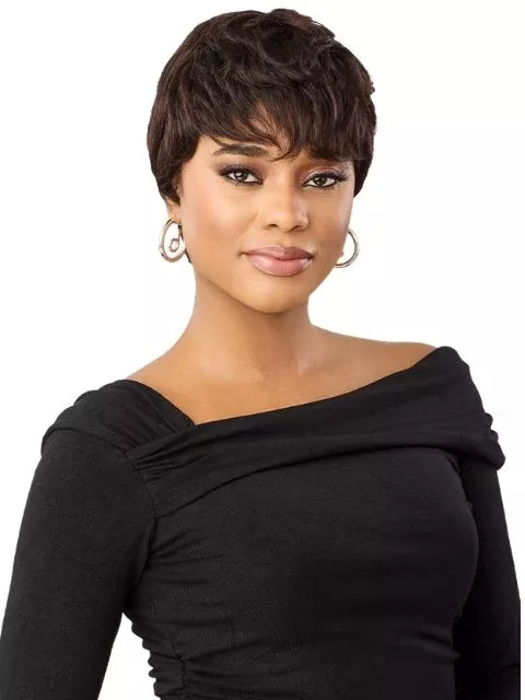 Outre Premium Fab & Fly Human Hair Full Wig - HH-AELLA