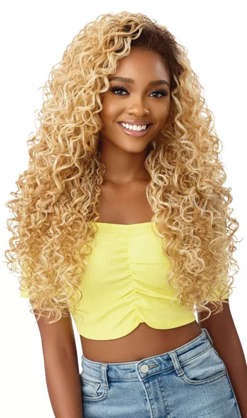 OUTRE PREMIUM SYNTHETIC CONVERTI CAP WIG - HONEY PEACHES
