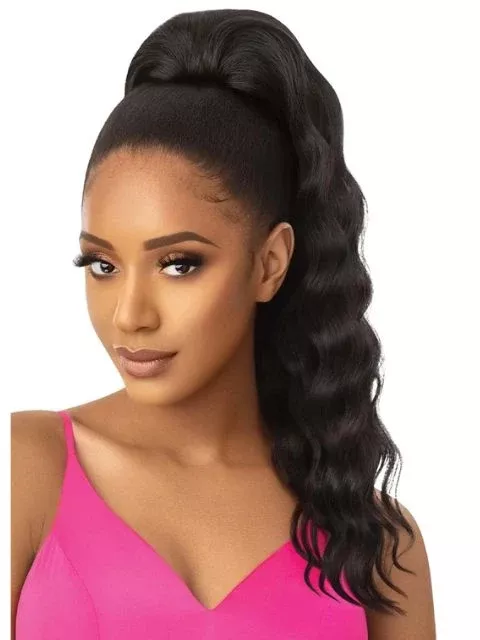 Outre Pretty Quick-Pony Drawstring Ponytail -ANI