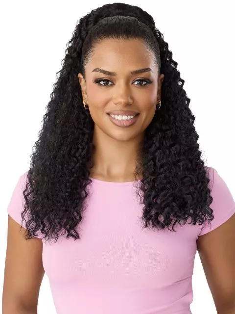Outre Pretty Quick-Pony Drawstring Ponytail -LILLA