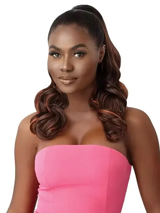 OUTRE PRETTY QUICK PONY SYNTHETIC DRAWSTRING PONYTAIL - INES
