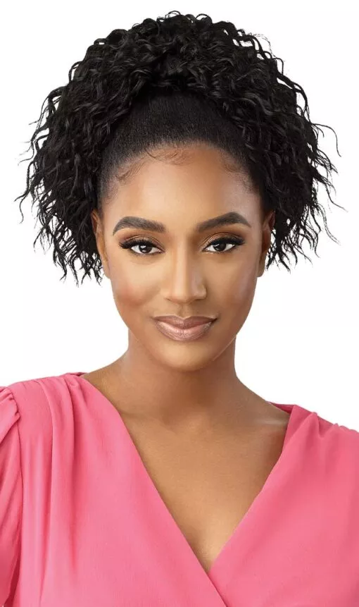 OUTRE PRETTY QUICK PONYTAIL - DEEP TWIST CURL 12″