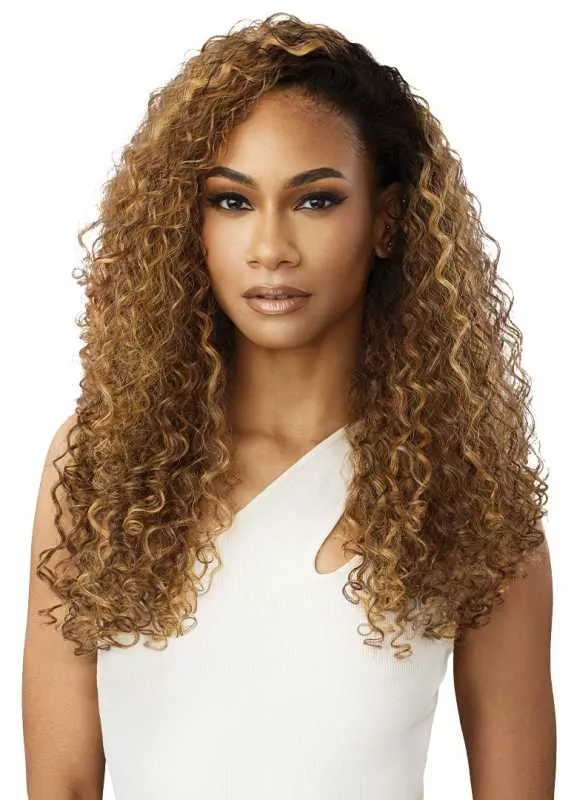 OUTRE QUICK WEAVE SYNTHETIC HALF WIG - NICOLETTE