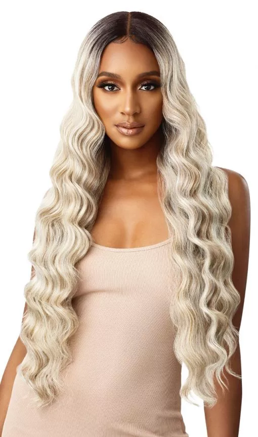 OUTRE SLEEKLAY FLAT LACE FINISH HD LACE WIG - DALILAH 34 "
