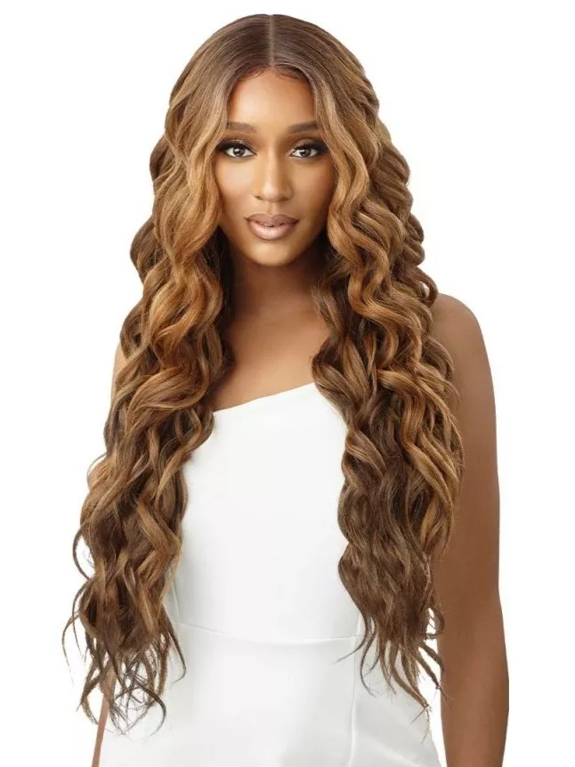 OUTRE SLEEKLAY PART SYNTHETIC HD LACE FRONT WIG - ADELAIDE