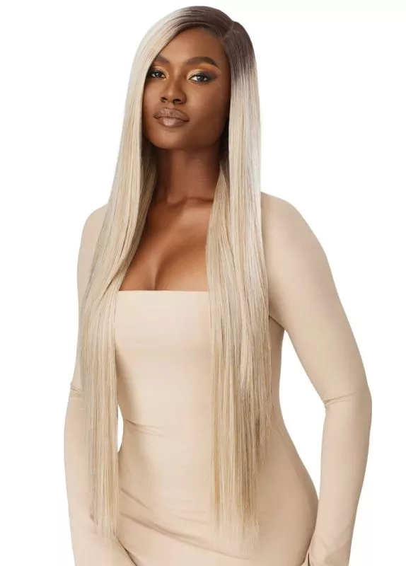 OUTRE SLEEKLAY PART SYNTHETIC HD LACE FRONT WIG - KORAI