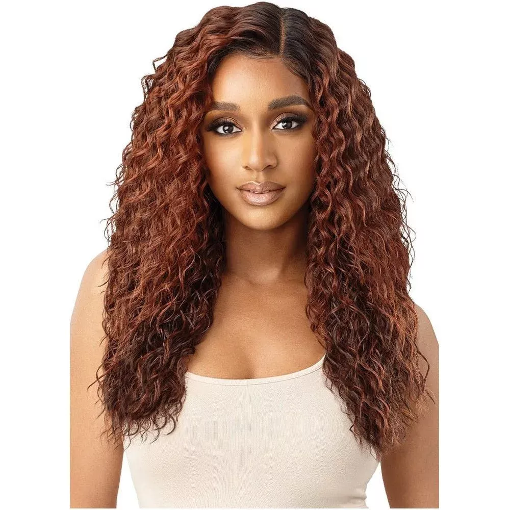 Outre Sleeklay Part Synthetic L-Part Wig - Keola