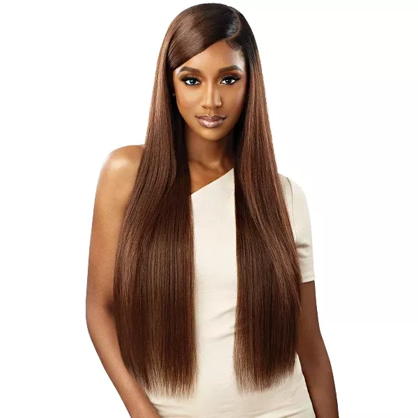 Outre Synthetic Hair Sleeklay Part HD Lace Front Wig - DARBY