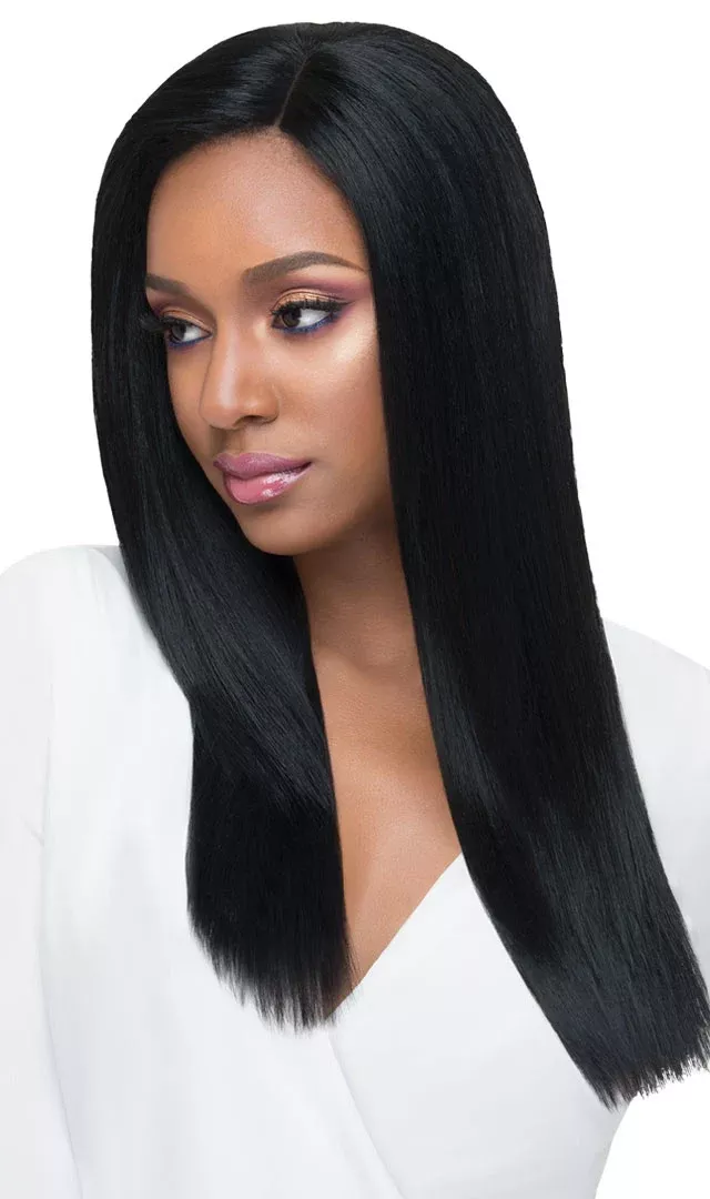 Outre Synthetic Hand Tied Full Swiss Lace Frontal Wig - KARA