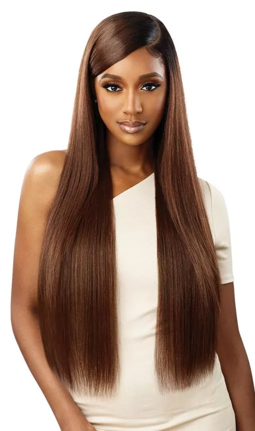 OUTRE SYNTHETIC HD LACE FRONT WIG SLEEKLAY PART - DARBY