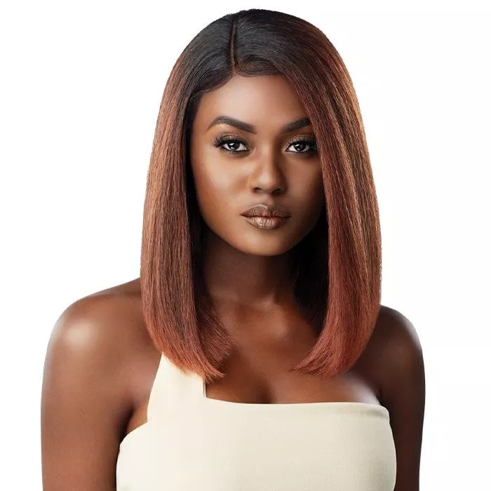 OUTRE SYNTHETIC MELTED HAIRLINE DELUXE WIDE HD LACE FRONT WIG - BREANNE