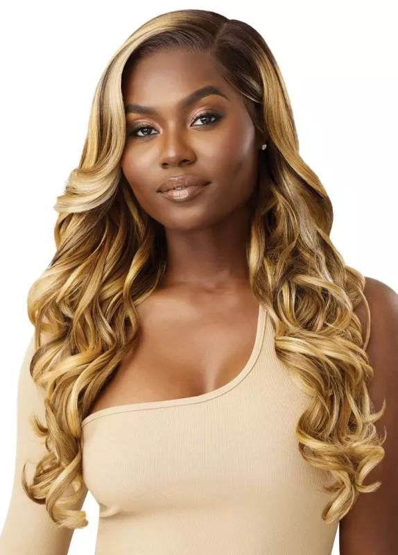 OUTRE SYNTHETIC MELTED HAIRLINE LACE FRONT WIG - AUSTIN