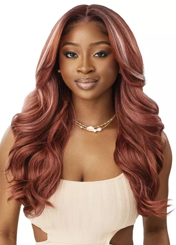 OUTRE SYNTHETIC MELTED HAIRLINE LACE FRONT WIG - ELARA