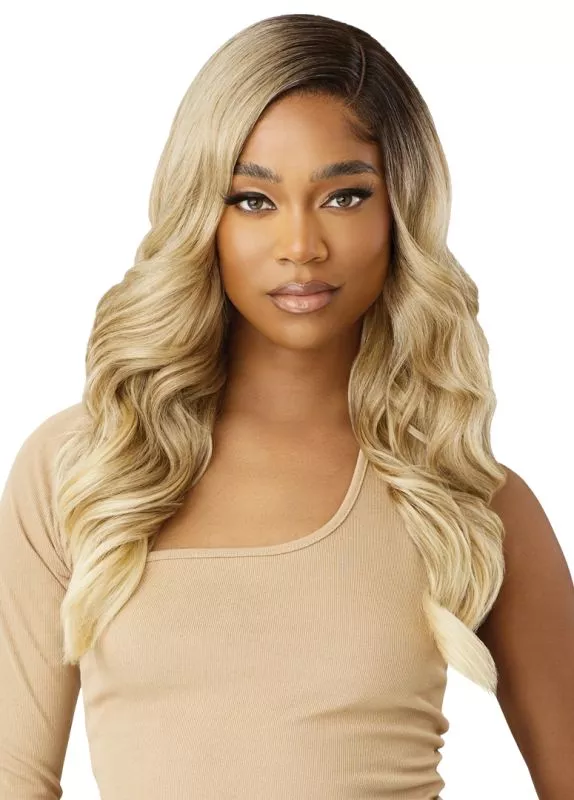 OUTRE SYNTHETIC MELTED HAIRLINE LACE FRONT WIG - ELIANNE