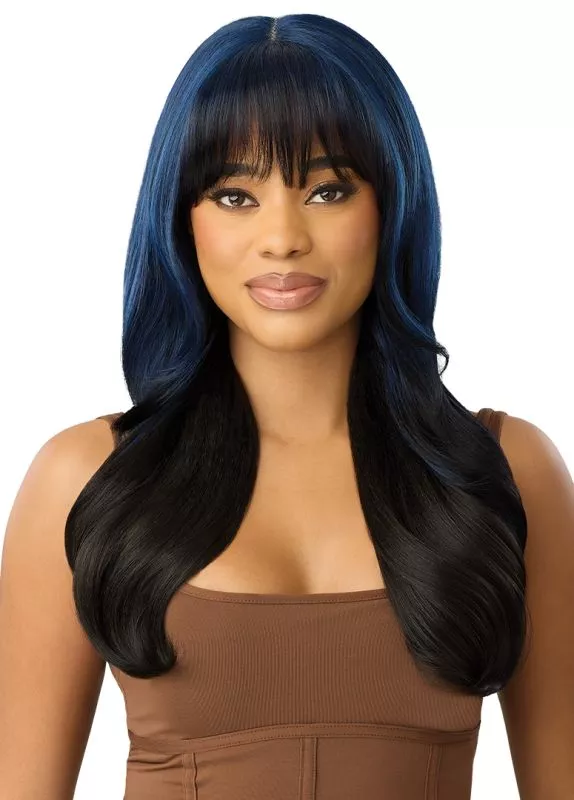 OUTRE SYNTHETIC MELTED HAIRLINE LACE FRONT WIG - ELLERIE