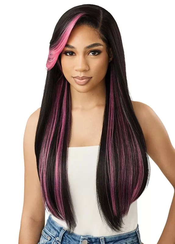 OUTRE SYNTHETIC MELTED HAIRLINE LACE FRONT WIG - MH 101