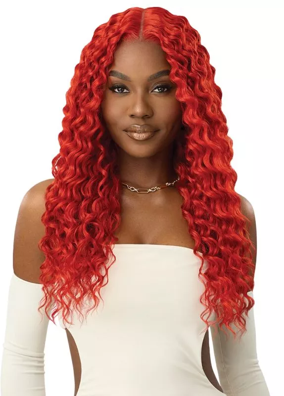 OUTRE SYNTHETIC MELTED HAIRLINE LACE FRONT WIG - MH 115